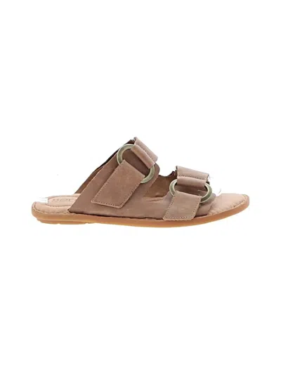Pre-owned Born Sandals In Tan