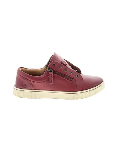 Pre-owned Born Sneakers In Burgundy