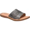 Born St Francis Womens Leather Slides Flat Sandals In Multi