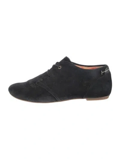 Pre-owned Born Suede Sneakers In Black