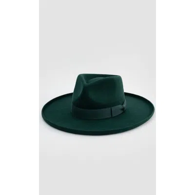 Born To Roam Galilee Rancher Fedora Hat In Green