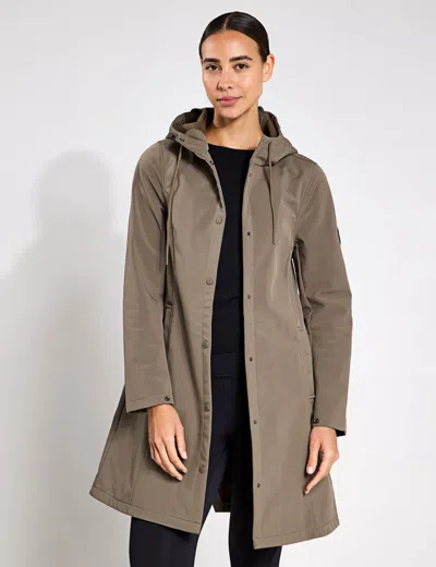 Born Trench Jacket In Brown