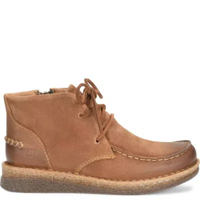 Born Women's Analia Moc-toe Ankle Boot In Tan In Brown