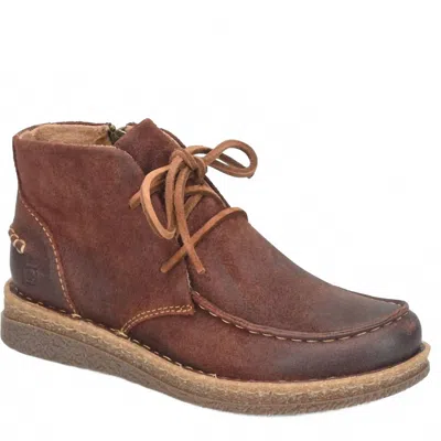 Born Women's Analia Shoes In Burgundy Distressed (brown
