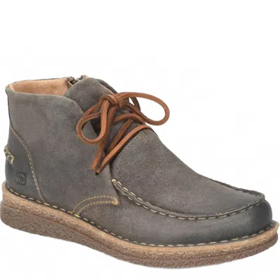 Born Women's Analia Shoes In Dark Concrete (grey) In Multi
