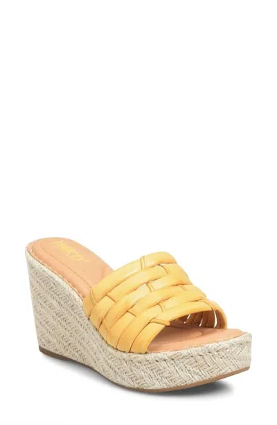 Born Women's Aneesa Sandal In Yellow In Multi