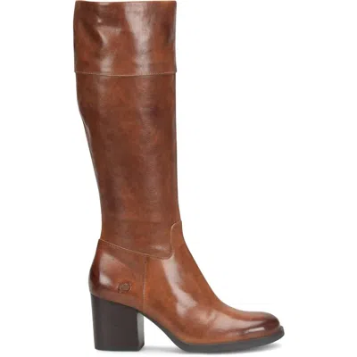 Born Women's Brandy Boots In Cognac In Brown
