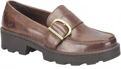 Born Women's Contessa Loafer Shoes In Dark Brown