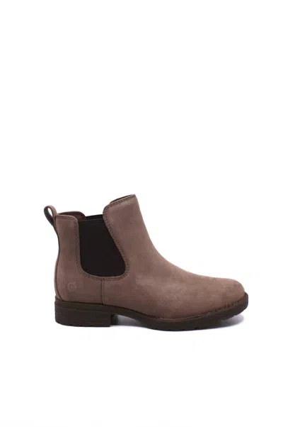 Born Women's Cove Chelsea Booties In Taupe Suede In Brown