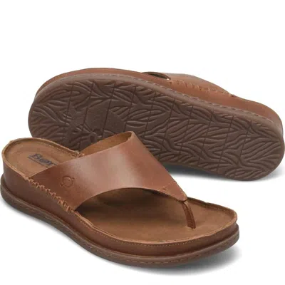 Born Women's Edie Leather Sandals In Brown