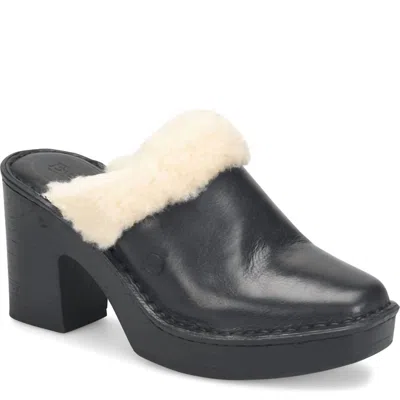 BORN WOMEN'S HOPE CLOG IN BLACK