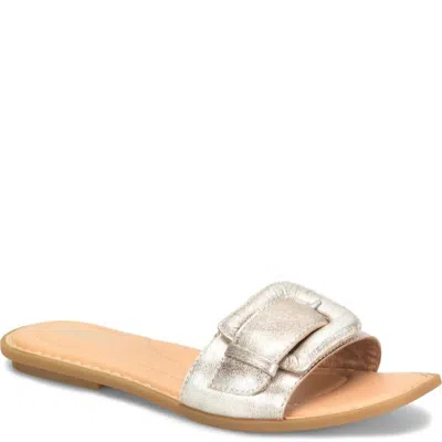 Born Women's Hopi Flats In Light Gold In Orange