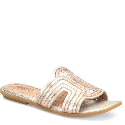 Born Women's Hyannis Slide In Light Gold