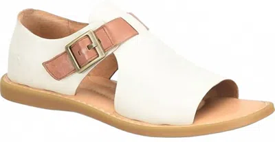 Born Women's Ivey Flat Sandals In White