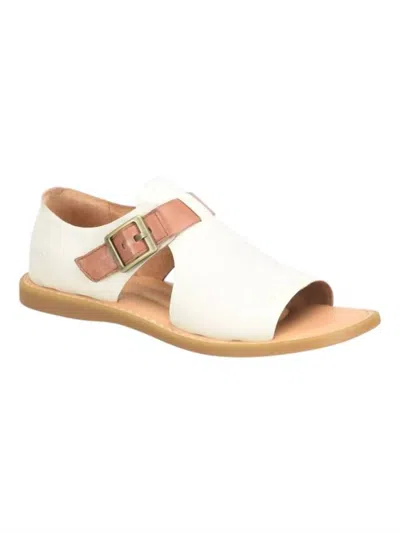 Born Women's Ivey Leather Sandals In White