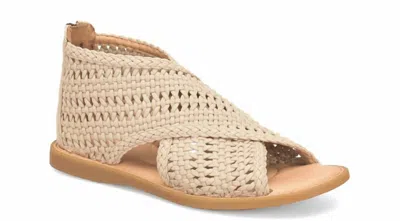 Born Women's Iwa Mac Sandal In Cream In Nude