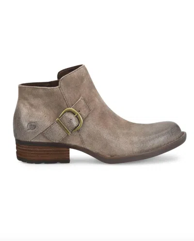 Born Women's Kace Bootie In Taupe Distressed In Brown