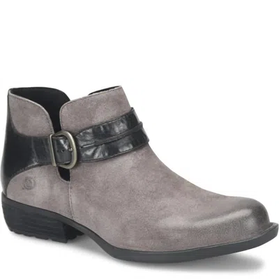 Born Women's Kati Bootie In Dark Grey Black In Brown