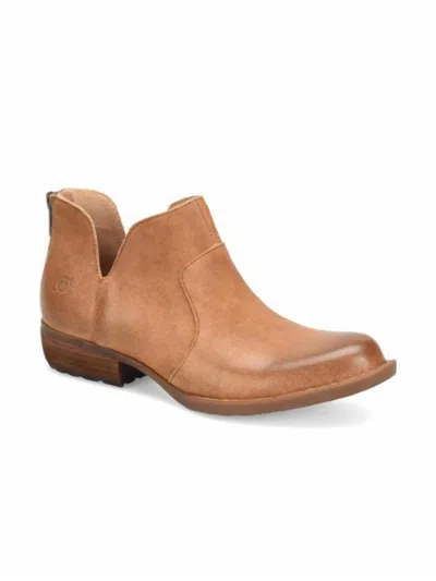 Born Women's Kerri Bootie In Taupe Distressed (tan) In Multi