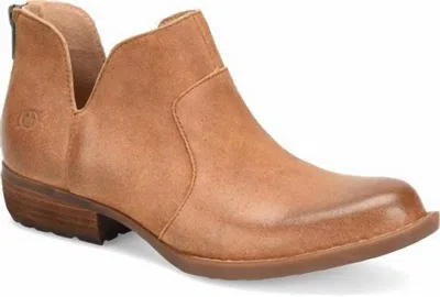 Born Women's Kerri Leather Bootie In Tan In Brown