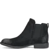 Born Women's Laney Suede Distressed Boots In Black In Black