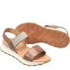 Born Women's Mimi Sandal In Brown/cuero In Gold