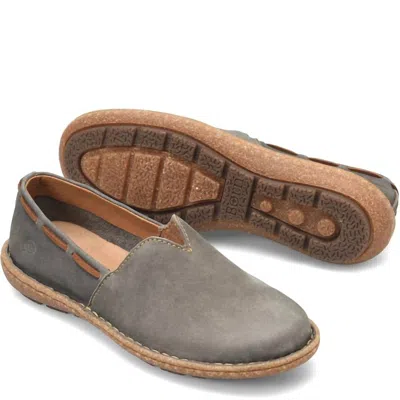 Born Women's Naya Slip On In Grey In Gray