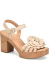 Born Women's Nectar Square Toe Sandals In Natural