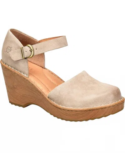 Born Women's Nellie Sandals In Cream In Neutral