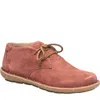 Born Women's Nuala Ii Shoe In Rust Mattone Suede In Orange