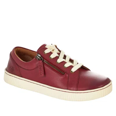 Born Women's Paloma Sneakers In Red In Burgundy