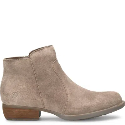 Born Women's Rani Booties In Taupe In Brown