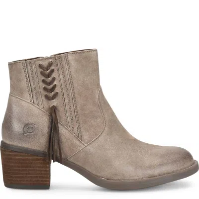 Born Women's Rowan Ankle Boot In Taupe In Brown