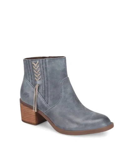 Born Women's Rowan Ankle Boots In Dark Blue