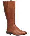 Born Women's Shaunie Wide Calf Round Toe Boots In Brown