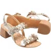 Born Women's Springs Sandal In Light Gold In Gold