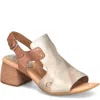 Born Women's Sylvie Sandals In Light Gold/brown In Neutral
