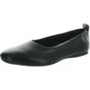 Born Womens Solid Leather Ballet Flats In Black