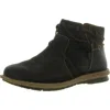 Born Womens Zip Up Laces Ankle Boots In Brown