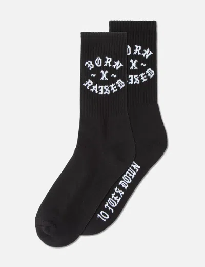 Born X Raised 10 Toes Rocker Socks