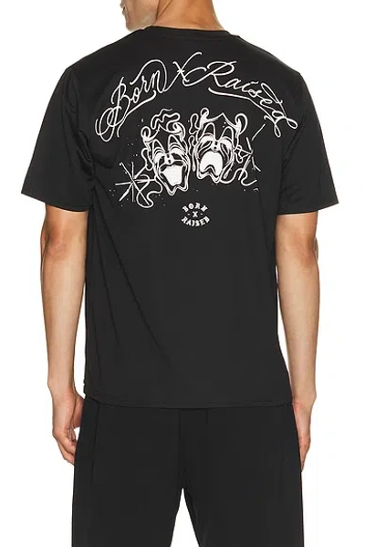 Born X Raised Bxr Sport: High Highs Performance Tee In Black