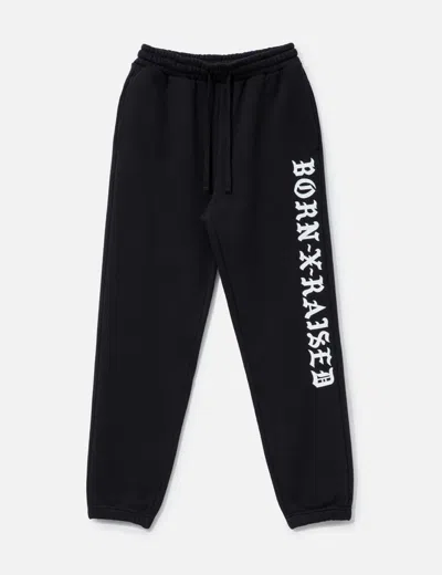 Born X Raised Bxr Standard Sweatpants In Black