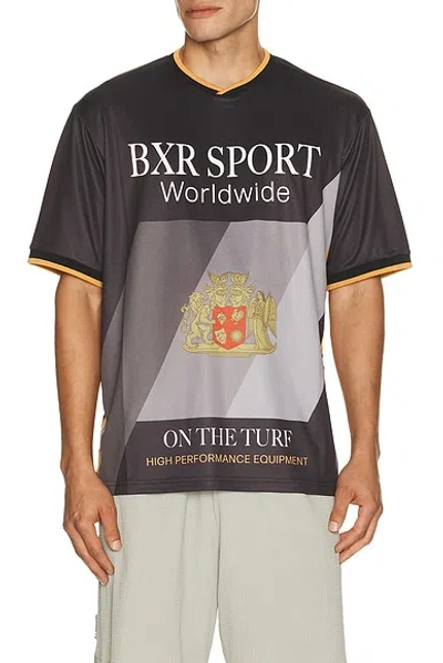 Born X Raised Crest Soccer Jersey In Gray
