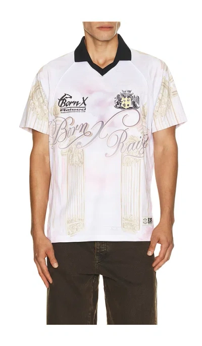 Born X Raised Heaven Soccer Jersey In White