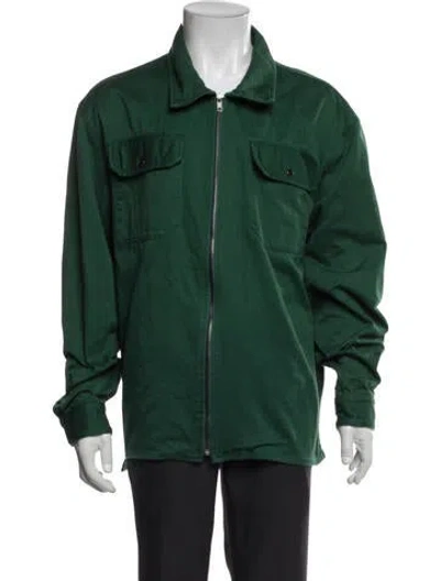 Pre-owned Born X Raised Jacket In Green