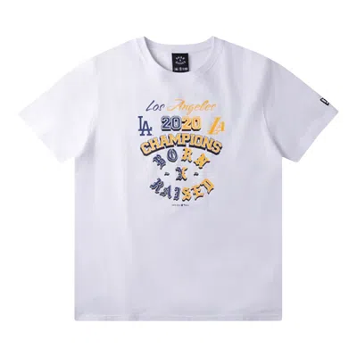 Pre-owned Born X Raised Los Angeles Champions Short-sleeve T-shirt 'white' | Men's Size Xl