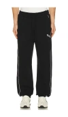 Born X Raised Piped Sweatpants In Black
