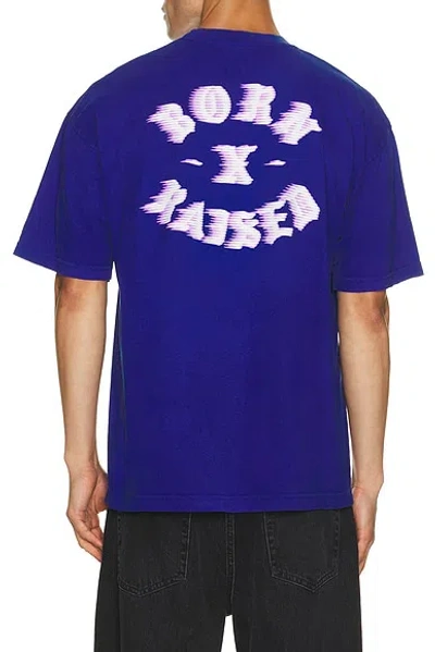 Born X Raised Speed Rocker Tee In Blue