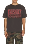 Born X Raised University Tee In Brown