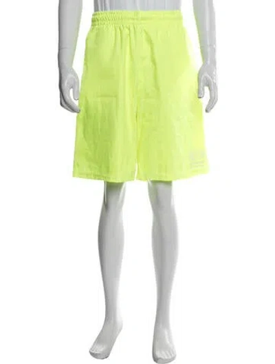 Pre-owned Born X Raised Wireframe Shorts In Green